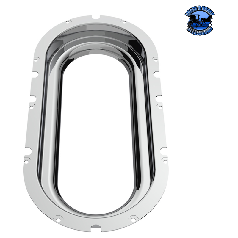 Peterbilt Interior View Window Trim #40904 Window Trim Light Gray