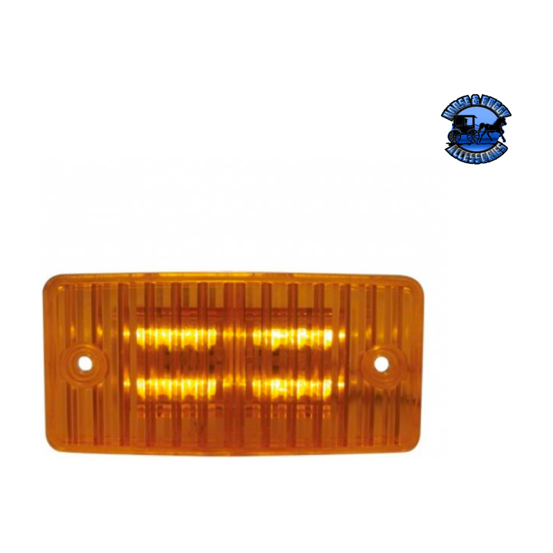 12 LED Cab Light For Freightliner Century (1996-2011) And Columbia (2001-2017) - Amber LED/Amber Lens #37645 LED Cab Light Sienna