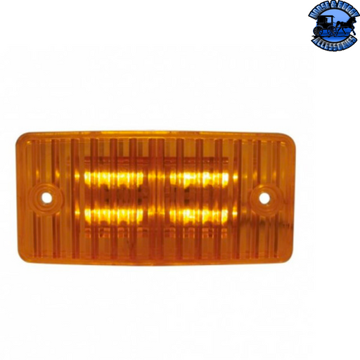 Sienna 12 LED Cab Light For Freightliner Century (1996-2011) And Columbia (2001-2017) - Amber LED/Amber Lens #37645 LED Cab Light