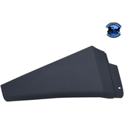 BUMPER AIR FLOW DEFLECTOR FOR 2018-2024 FREIGHTLINER CASCADIA (Choose Position) Air Flow Deflector Passenger Dark Slate Gray