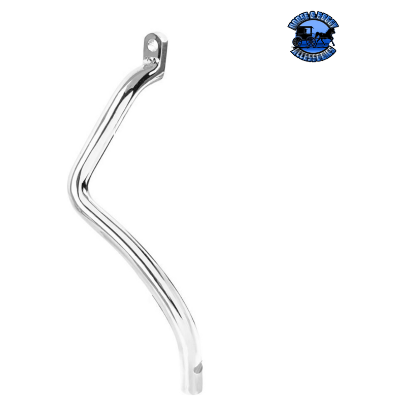 CHROME CLUTCH PEDAL ARM FOR PETERBILT 378 (1988-2007) & 379 (1987-2007) #24101 Clutch Pedal Arm Dark Slate Gray