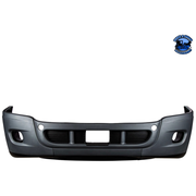 Complete 3-Piece Front Bumper Set (Choose Fog Light Hole) For 2008-2017 Freightliner Cascadia bumper Without Dark Slate Gray