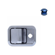 EXTERIOR DOOR HANDLE W/1" LOCK CUTOUT FOR FREIGHTLINER COLUMBIA (2003-2020) & CENTURY (2003-2010) (Choose Side) Exterior Door Handle Driver Dark Gray