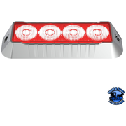 4 LED WARNING LIGHT (Choose LED Color) WARNING/LIGHT BAR Red Light Gray