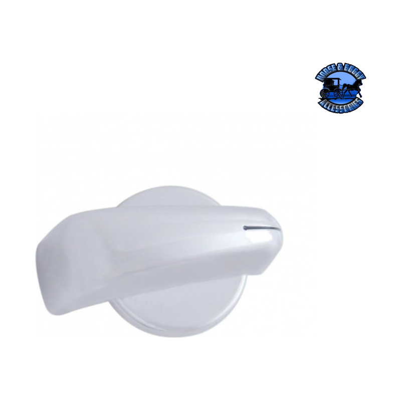Chrome Plastic A/C Control Knob For 2005-2010 Freightliner Century, Coronado & Columbia #41091 A/C Control Knob Light Gray