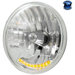 Gray ULTRALIT - 7" Crystal Headlight With 10 Amber LED Position Lights #S2010LED LED Headlight