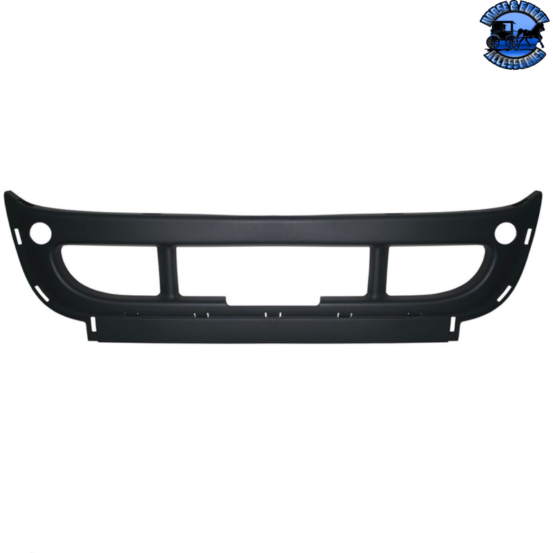Center Bumper With Center Trim Mounting Holes For 2008-2017 Freightliner Cascadia #20798 Center Bumper Dark Slate Gray