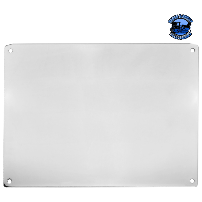 STAINLESS STEEL DASH BLANK FOR 2018-2023 FREIGHTLINER CASCADIA #42435 Dash Blank Light Gray