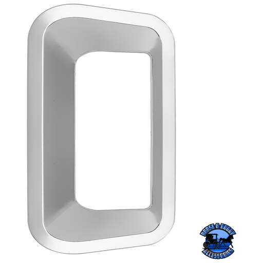 CHROME AIR VALVE TRIM FOR 2010+ PETERBILT #41771 Air Valve Trim Gray