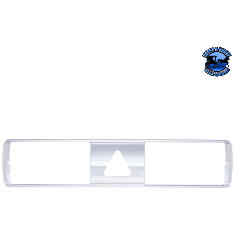 Chrome Hazard Switch Panel Trim For 2018-2022 Freightliner Cascadia #42438 Hazard Switch Trim Light Gray