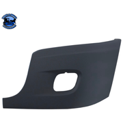 BUMPER END WITH FOG LIGHT HOLE FOR 2008-2017 FREIGHTLINER CASCADIA (Choose side) Bumper End Driver's Side Dark Slate Gray