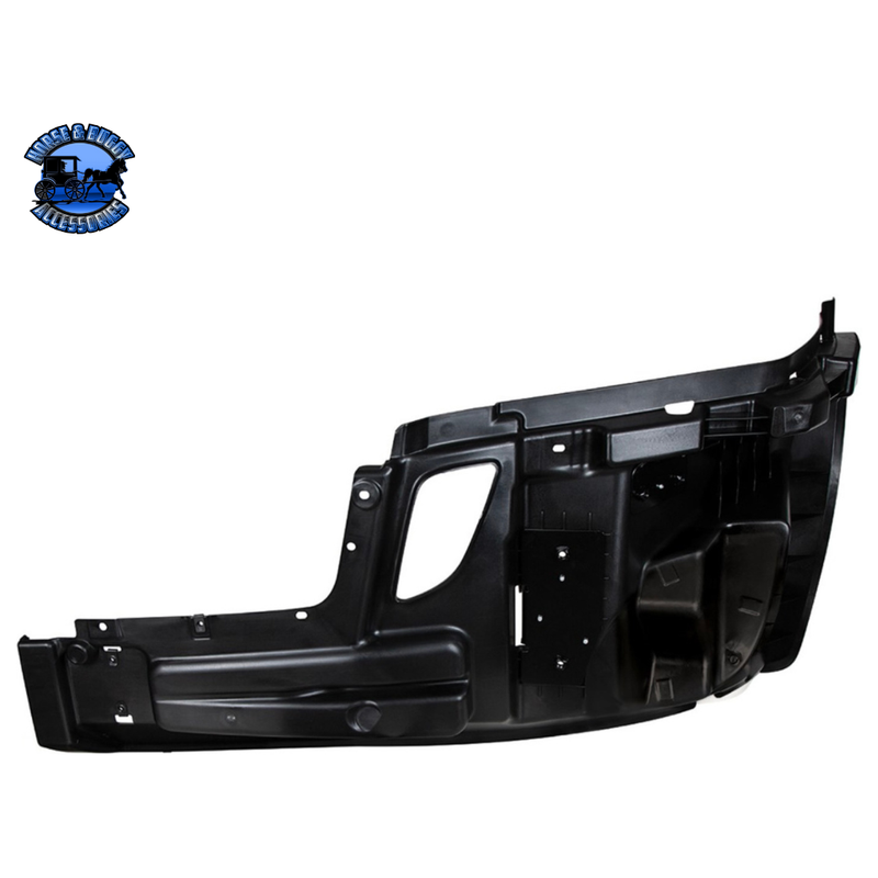 BUMPER REINFORCEMENT WITHOUT FOG LIGHT MOUNT FOR 2018-2024 FREIGHTLINER CASCADIA (Choose Side) Bumper Reinforcement Driver's Side,Passenger's Side Black