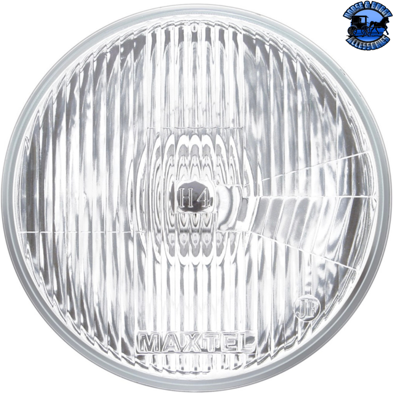 ULTRALIT - 7" Circular Light With Replaceable H4 Bulb #A5023-3 Circular Light Light Gray