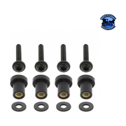 GRILLE SCREW SET FOR 2005-2010 FREIGHTLINER CENTURY (Choose Color) GRILLE SCREW SET Black Dark Slate Gray