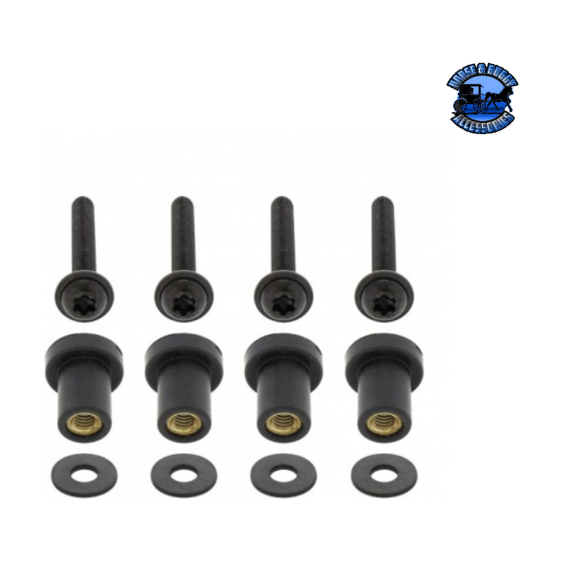 GRILLE SCREW SET FOR 2005-2010 FREIGHTLINER CENTURY (Choose Color) GRILLE SCREW SET Black Dark Slate Gray
