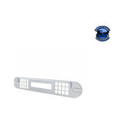 Chrome Plastic Center Dash Warning Light Panel Cover For Freightliner #42372 DASH TRIM Light Gray