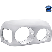 HEADLIGHT BEZEL FOR 1996-2004 FREIGHTLINER CENTURY (Choose Color) (Choose Side) Headlight Bezel Chrome / Passenger's Side Light Gray