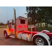 Strobe light bar (BRACKETS ONLY) Peterbilt 589 (Day cab only) #NU-003 PETERBILT Dark Slate Gray