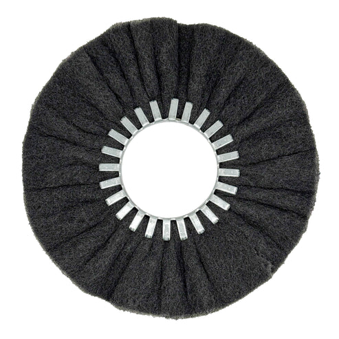 FSA9X3X5/8N0-2PHDUFS   Ultra-Fine and Very Fine Satin Airway Buffing Wheel for Angle Grinders