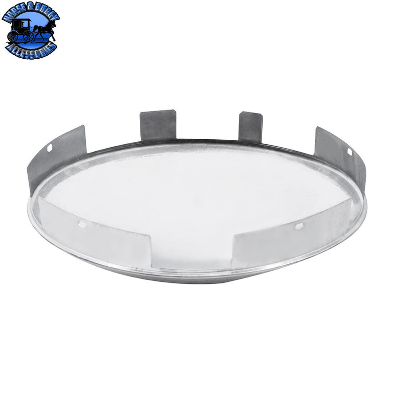 UP-20108 Universal Stainless Steel Dome Front Hub Cap - 1" Lip