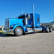 107A-030-1103 7"x30" Mitered Exhaust Stack Steel Blue