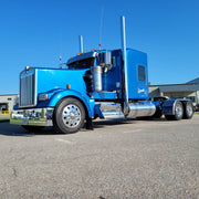 107A-024-1103 Mitered Exhaust Stack Steel Blue