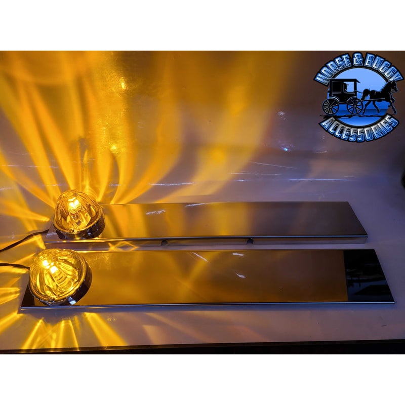 NU-1703-front PETERBILT FRONT BREATHER PANELS-1 WM BOTTOM FULL LENGTH AIR CLEANER BRACKET Sienna