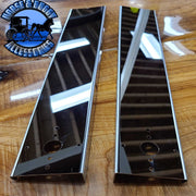 Rear Peterbilt Watermelon Air Cleaner Bar (Sold in Pairs) (fits 15" breathers) #1710 AIR CLEANER BRACKET Dark Slate Gray