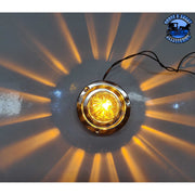 Grand General Watermelon Bunk Adapter Stainless Steel Flange Mount Bezel #87142 watermelon Dim Gray