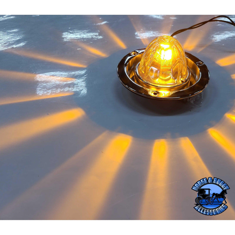 Grand General Watermelon Bunk Adapter Stainless Steel Flange Mount Bezel #87142 watermelon Slate Gray