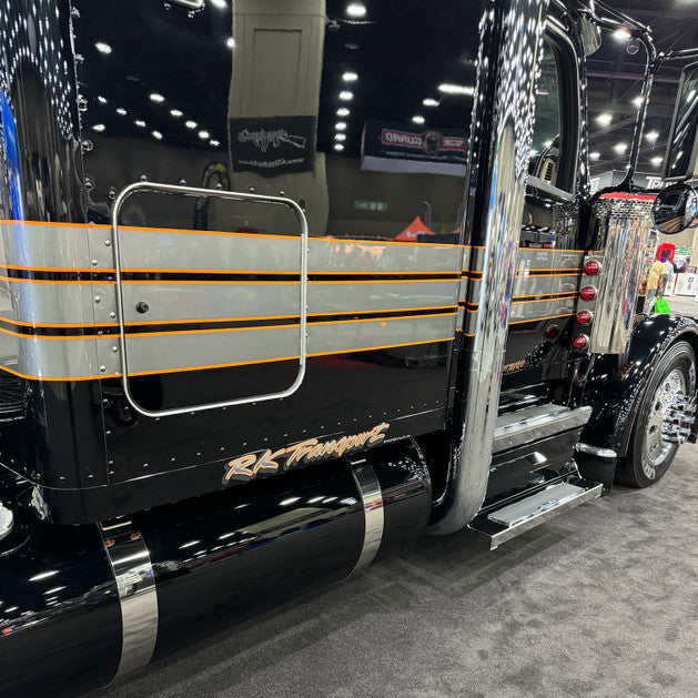 Iowa Customs Peterbilt 589 Sleeper Panels (Choose sizes) 44" Sleeper / 2-1/2" Drop,44" Sleeper / 3-1/2" Drop,44" Sleeper / 4-1/2" Drop,58" Sleeper / 2-1/2" Drop,58" Sleeper / 3-1/2" Drop,58" Sleeper / 4-1/2" Drop,72" Sleeper / 2-1/2" Drop,72" Sleeper / 3-1/2" Drop,72" Sleeper / 4-1/2" Drop,78" Sleeper / 2-1/2" Drop,78" Sleeper / 3-1/2" Drop,78" Sleeper / 4-1/2" Drop Dark Slate Gray