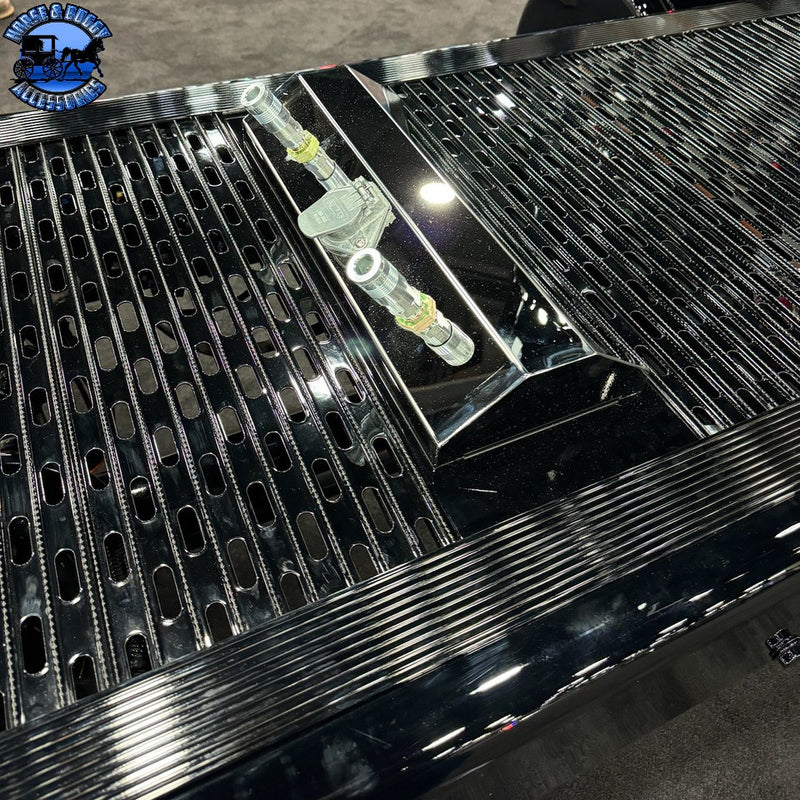 IC991044-14 Merritt Dyna Deck System -(STAINLESS)  Mini On-Top Airline Box Section (2 airline 2 electrical) double 45 low profile