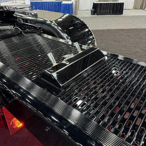 Iowa Customs Mini On-Top Airline Box Section - Smooth Aluminum (Choose Hook Ups and Box Design) Trailer Air & (1) 7-Way / Double 45 Design Low Profile,Trailer Air & (1) 7-Way / 7-Design Low Profile,Trailer Air & (1) 7-Way / 45 Design Low Profile,Trailer Air & (2) 7-Ways / Double 45 Design Low Profile,Trailer Air & (2) 7-Ways / 7-Design Low Profile,Trailer Air & (2) 7-Ways / 45 Design Low Profile,Trailer Air (1) 7-Way & (1) 4/6-Way / Double 45 Design Low Profile,Trailer Air (1) 7-Way & (1) 4/6-Way / 7-Design