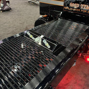 Iowa Customs Mini On-Top Airline Box Section - Smooth Aluminum (Choose Hook Ups and Box Design) Trailer Air & (1) 7-Way / Double 45 Design Low Profile,Trailer Air & (1) 7-Way / 7-Design Low Profile,Trailer Air & (1) 7-Way / 45 Design Low Profile,Trailer Air & (2) 7-Ways / Double 45 Design Low Profile,Trailer Air & (2) 7-Ways / 7-Design Low Profile,Trailer Air & (2) 7-Ways / 45 Design Low Profile,Trailer Air (1) 7-Way & (1) 4/6-Way / Double 45 Design Low Profile,Trailer Air (1) 7-Way & (1) 4/6-Way / 7-Design