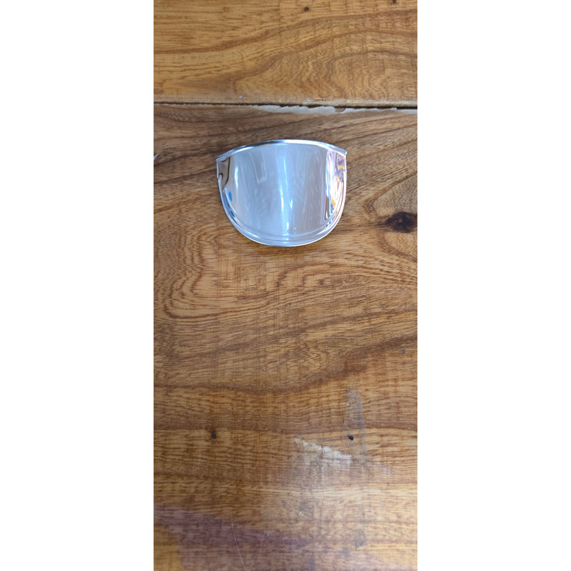 VISOR ROUND SMALL, S.S. FOR BUS/CAB LIGHT KIT w/S.S. RIM Dim Gray