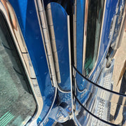 REAR PETERBILT radius style 15" AIR CLEANER BRACKET (1) watermelon (SOLD IN PAIRS) #1709 AIR CLEANER Dim Gray