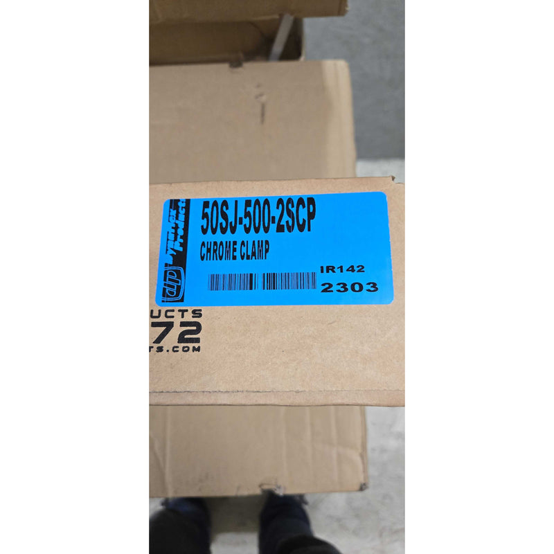 DP-50SJ-500-2SCP 5'' PETE WIDE BAND SOCKET EXHAUST CLAMP Rosy Brown