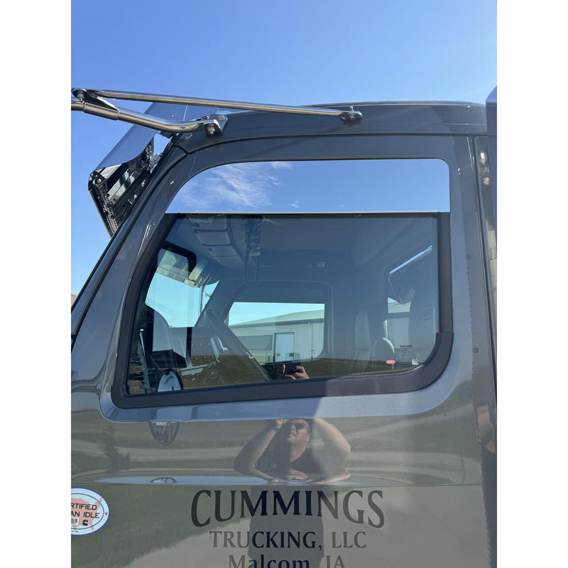 IC180015-14 Peterbilt 589 Window Chop (5" tall) WINDOW CHOP TOP Dim Gray