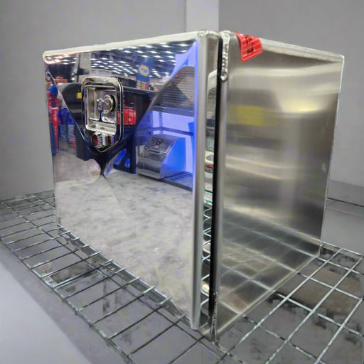 ME-3573 S-Series Aluminum Toolbox 18x17.5x18" Small Single Door Light Slate Gray