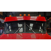 #GG4 KENWORTH 2 PIECE SPLIT CURVE WINDSHEILD WIPER Black