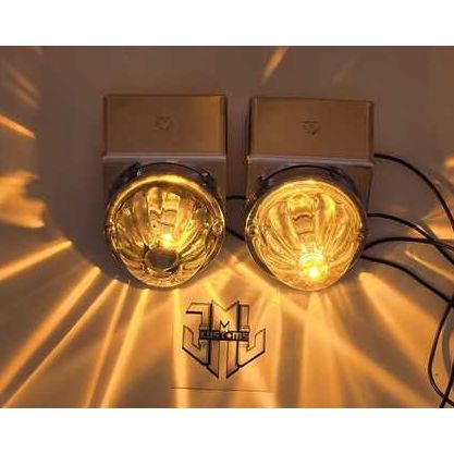 SS-1064 Universal Angled-Down Watermelon Light Bracket for Aero-Style Mirrors (T680, T680 Next Gen, T880, T660, 579, 567, 587)