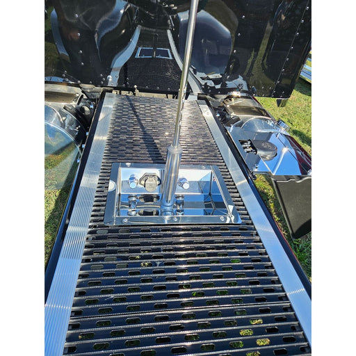 Merritt Flush Mount Universal Aluminum Deck Plates (Choose Size) DECK PLATE 30 1/4" x 18 1/2" #ME-442,30 1/4" x 28" #ME-443,30 1/4" x 37 1/2" #ME-444,30 1/4" x 46 3/4" #ME-445,30 1/4" x 56" #ME-446,30 1/4" x 65 1/4" #ME-447,301/4" x 74 1/2" #ME-448,84" #ME-449,93" #ME-4410,101" #ME-4411,111" #ME-4412,120.25"  #ME-4413,129.50"  #ME-4414,138.75"  #ME-4415,148"  #ME-4416,157.25"  #ME-4417 Dark Slate Gray