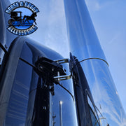 #50BJ-KWW500SCP Dynaflex 5'' Kenworth (slider) aero cabs exhaust clamp EXHAUST CLAMP Steel Blue