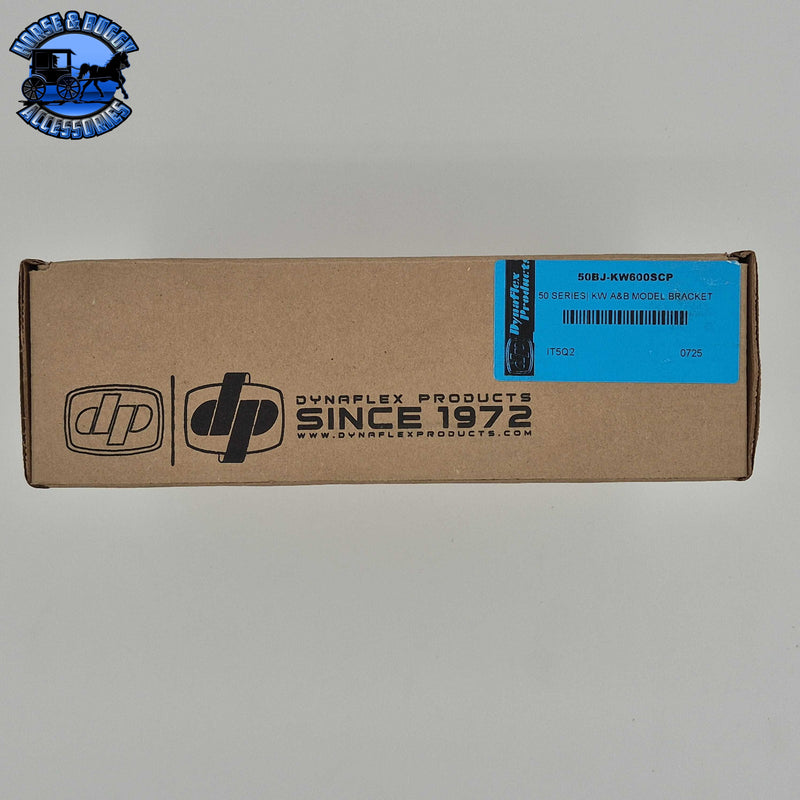 DP-50BJ-KW600SCP 6'' KW OLD STYLE 4 BOLT HOLE EXHAUST CLAMP Dark Gray