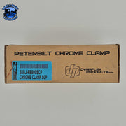 DP-50BJ-PB800SCP 8'' EXHAUST CLAMP FOR PETE 379;  STRAIGHT EXHAUST CLAMP Dark Gray