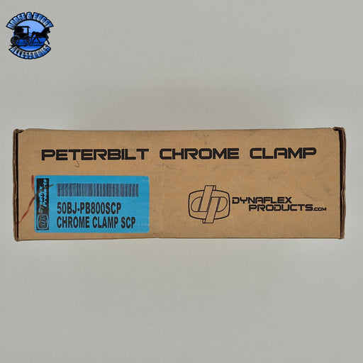 DP-50BJ-PB800SCP 8'' EXHAUST CLAMP FOR PETE 379;  STRAIGHT EXHAUST CLAMP Dark Gray