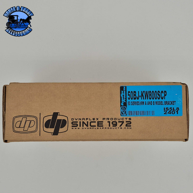 DP-50BJ-KW800SCP 8'' KW OLD STYLE 4 BOLT HOLE EXHAUST CLAMP Dark Gray