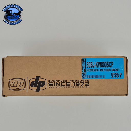 DP-50BJ-KW800SCP 8'' KW OLD STYLE 4 BOLT HOLE EXHAUST CLAMP Dark Gray