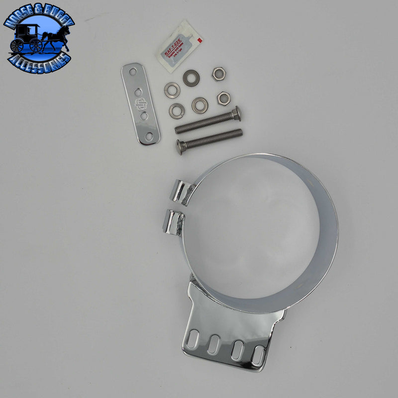 DP-50BJ-KW500SCP 5'' OLD STYLE KW 4 BOLT PATTERN CLAMP Dark Gray