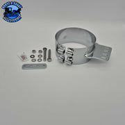 DP-50BJ-KW700SCP 7" KW OLD STYLE 4 BOLT EXHAUST CLAMP Dark Gray